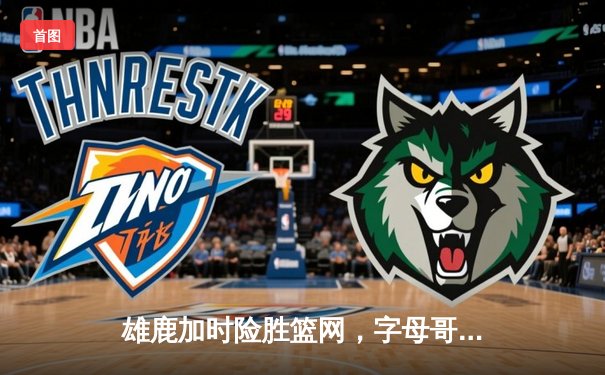 雄鹿加时险胜篮网，字母哥44+14统治关键战，杜兰特空砍32分